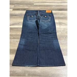 Vintage True Religion Baggy Button-Fly Vinny Jeans Made In USA Y2K - Men’s 38x30